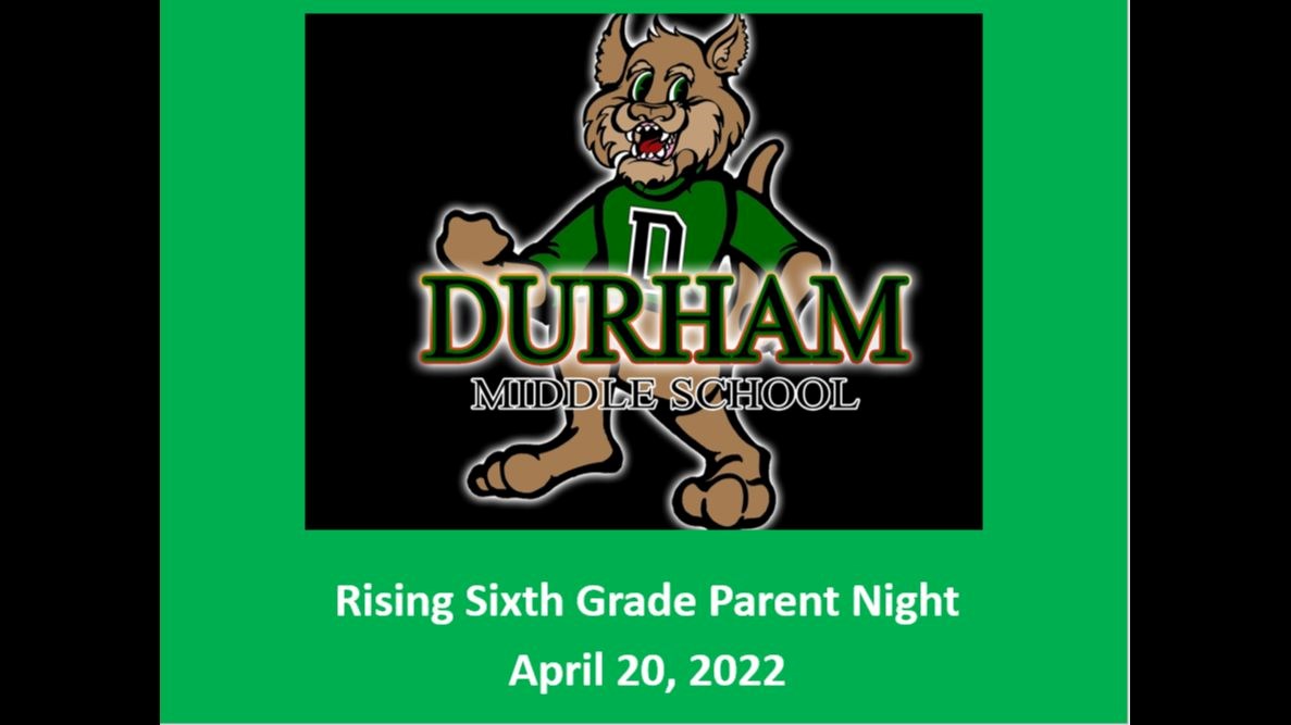 Rising 6th Grade Parent Night